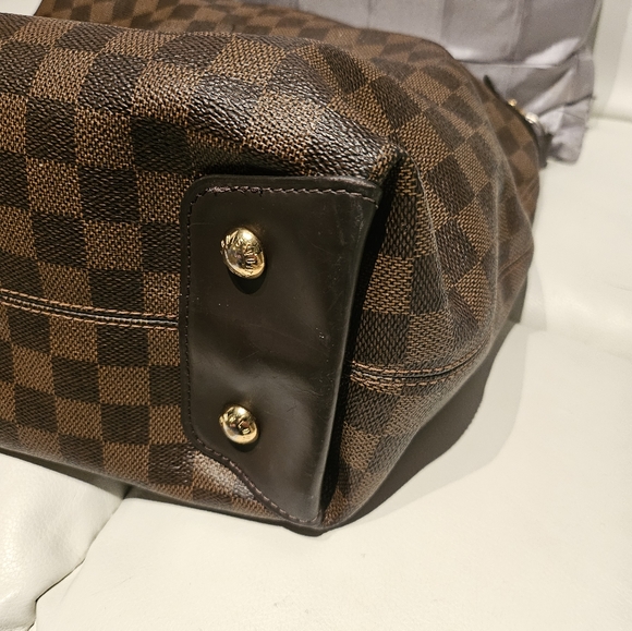 AUTHENTIC Louis Vuitton Duomo Hobo | Damier Ebene | Made in France - Picture 5 of 16